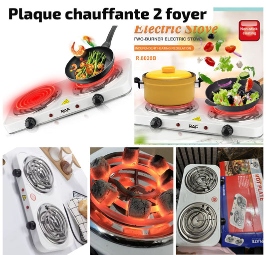 Cuisinière électrique Double Foyer
